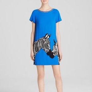 Alice Olivia Blue Zebra Dress - Sold Out Design